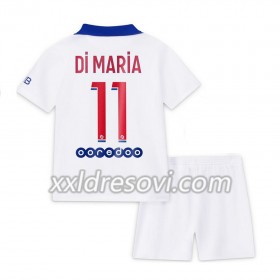 Paris Saint-Germain Di Maria 11 Drugi Dječji Komplet Dresovi za Nogomet 2020-2021 (+ kratke hlače)